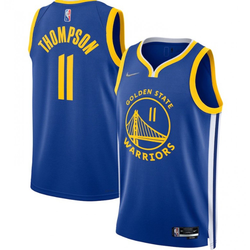 Men's Golden State Warriors Klay Thompson #11 Royal 21/22 Swingman Jersey -Icon Edition-Pro Kit Vault | Brand New 26/27 Sports Jerseys